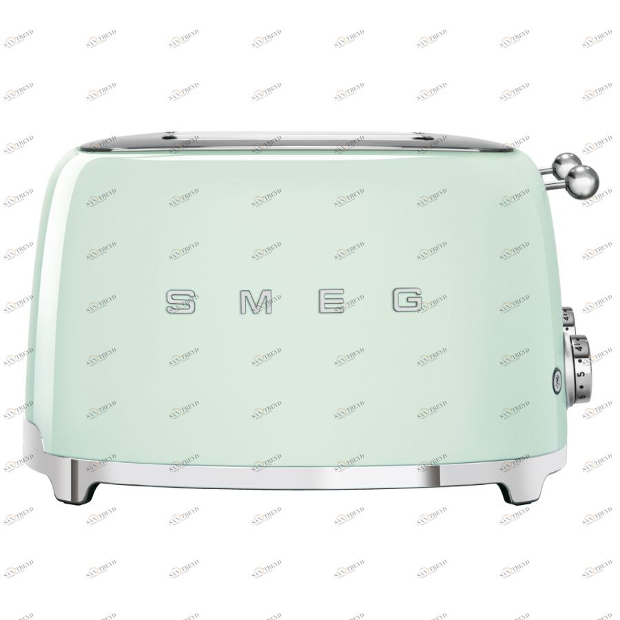 Тостер на 4 ломтика Smeg, пастельно-зеленый TSF03PGEU