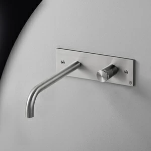 Смеситель для раковины HIRO HIR22S серебристый матовый