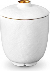 10571407 L’Objet Сахарница 170мл "Династия "Хань" (золотой декор) Фарфор