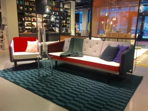 Kasthall Шерстяной коврик с геометрическими мотивами  16221