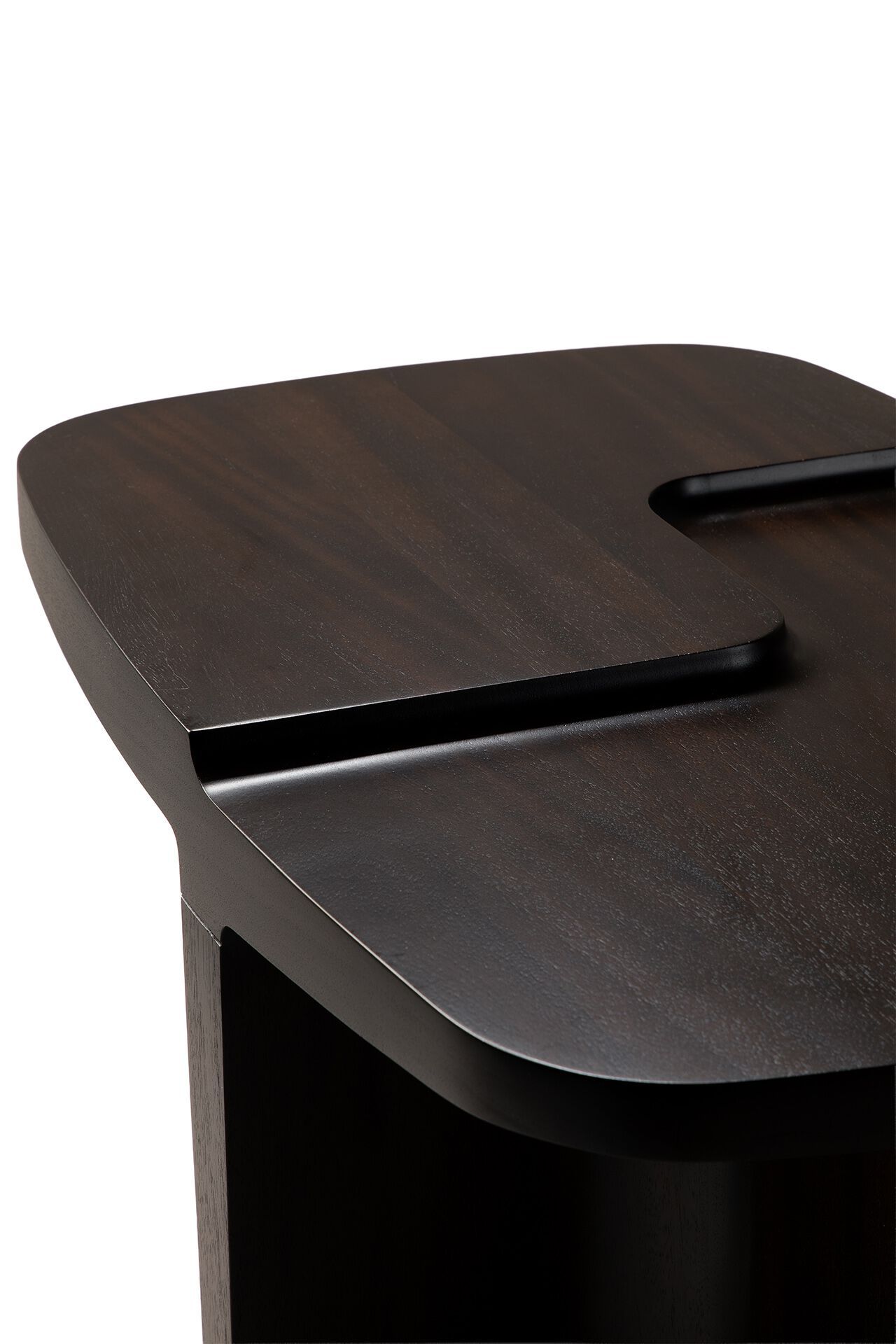 Прямоугольный журнальный столик из красного дерева Ethnicraft Brutalist ARCH-00097353 - Вид №3