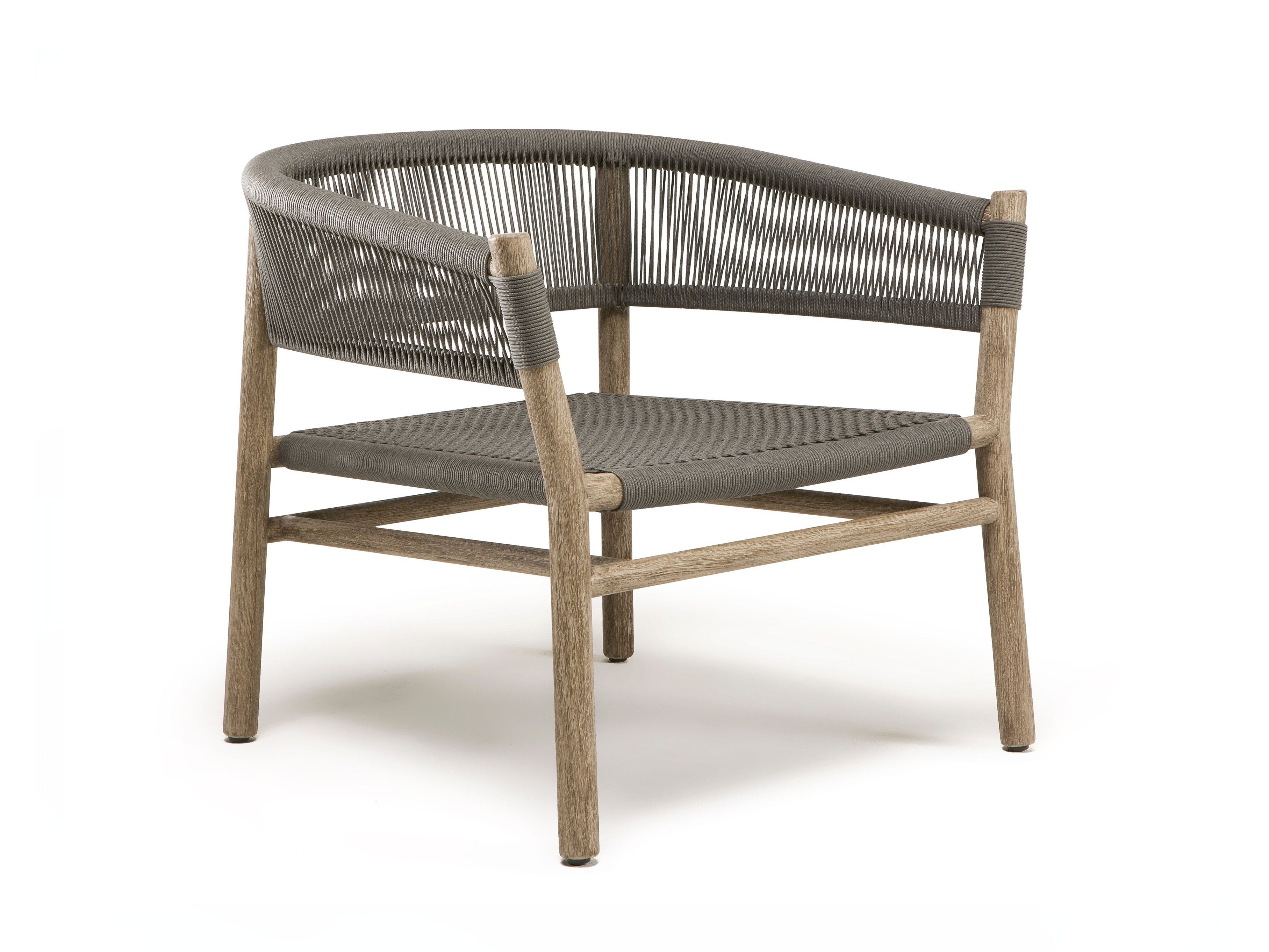 Веревочный садовый стул с подлокотниками Ethimo ARCH-00076587