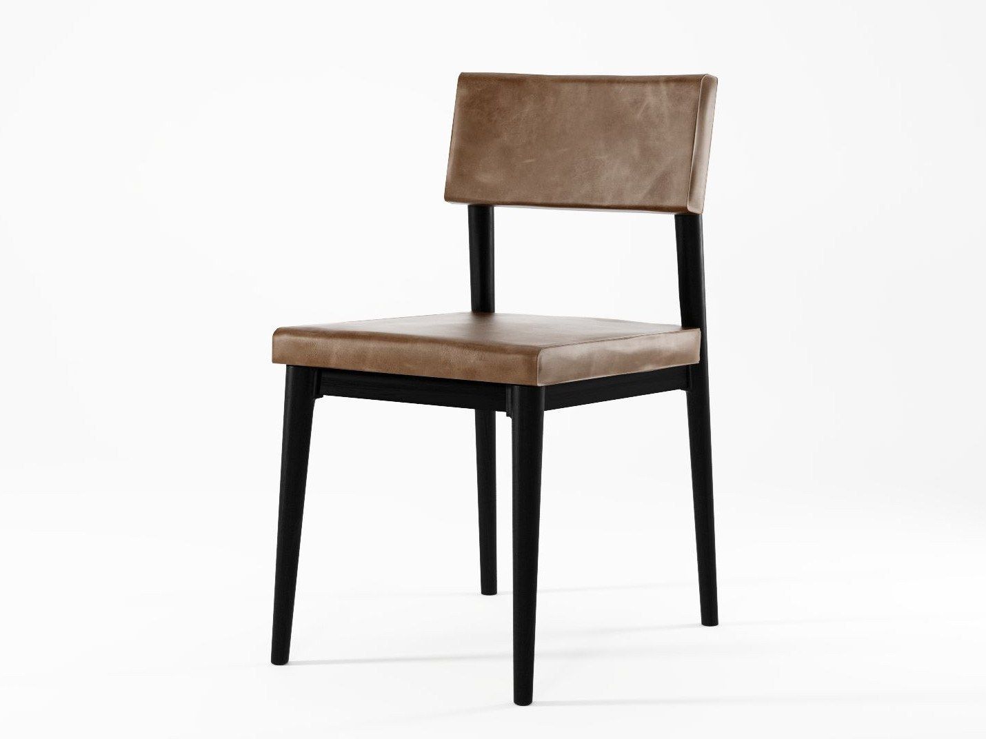 Мягкий стул для ресторана из массива дерева KARPENTER Винтаж ARCH-00059629 - Вид №59