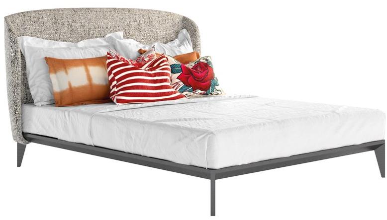 Jetclass Двуспальная кровать с мягким изголовьем Loft Jlf101.16, jlf101.18, jlf101.20 - Вид №1