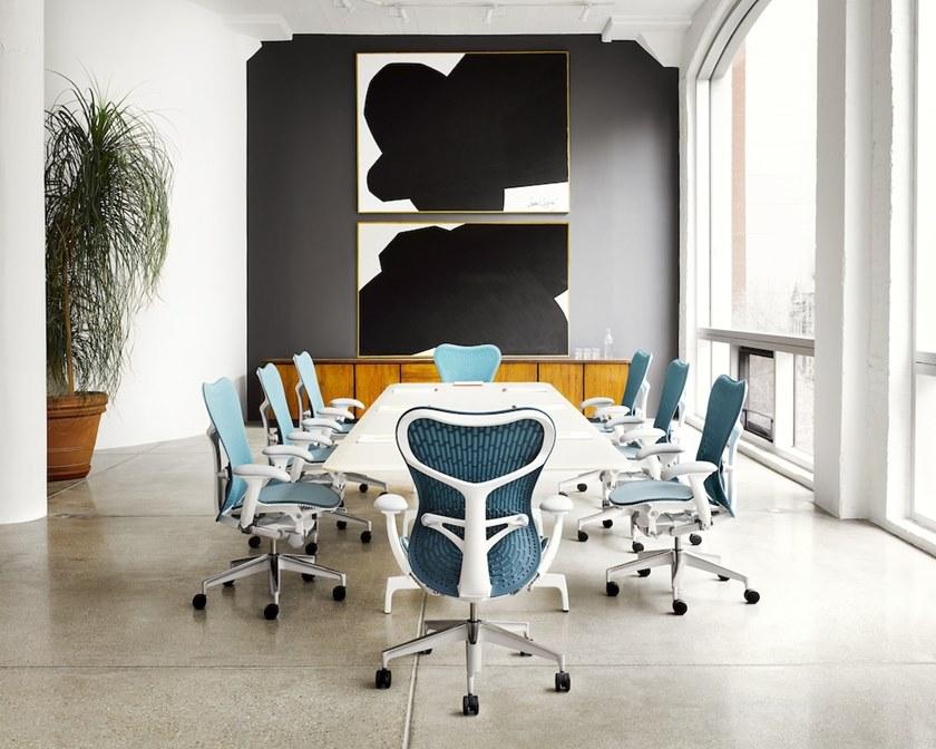Herman Miller Эргономичное вращающееся офисное кресло из ткани бабочки Mirra 2 sun-id-1478862 - Вид №15