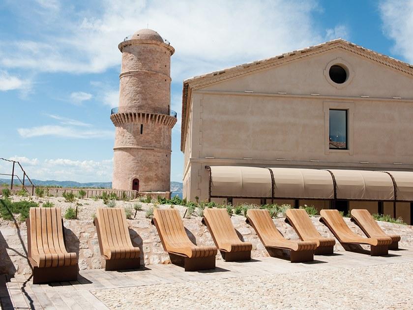 CYRIA Садовый стул из стали и дерева Migration sun-id-1437241 - Вид №2