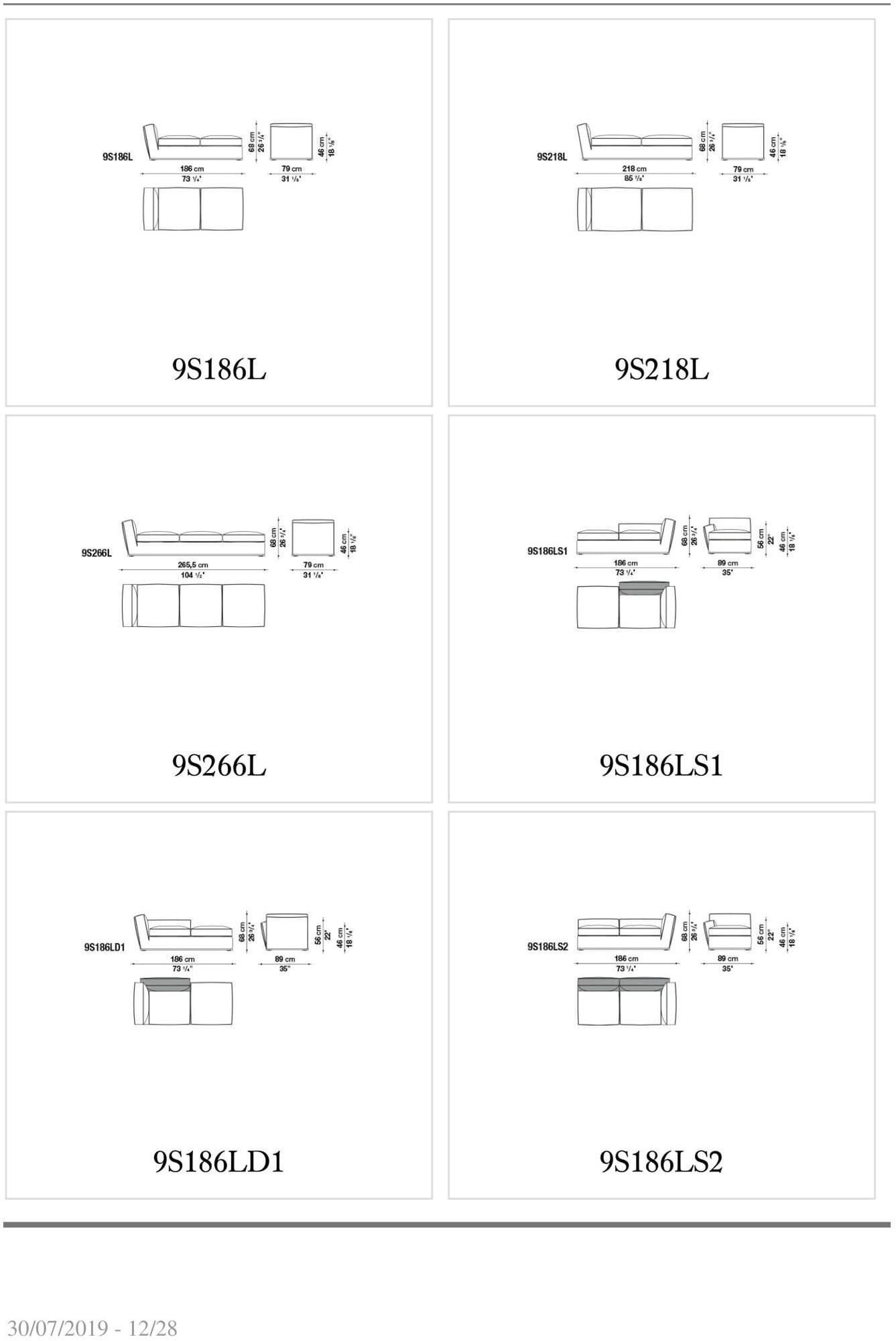 Maxalto Модульный тканевый диван с шезлонгом Solatium sun-id-1479911 - Вид №13