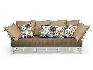 Алюминиевый садовый диван