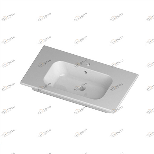 QS09646101 Встроенная раковина под столешницу овальная Disegno Ceramica 