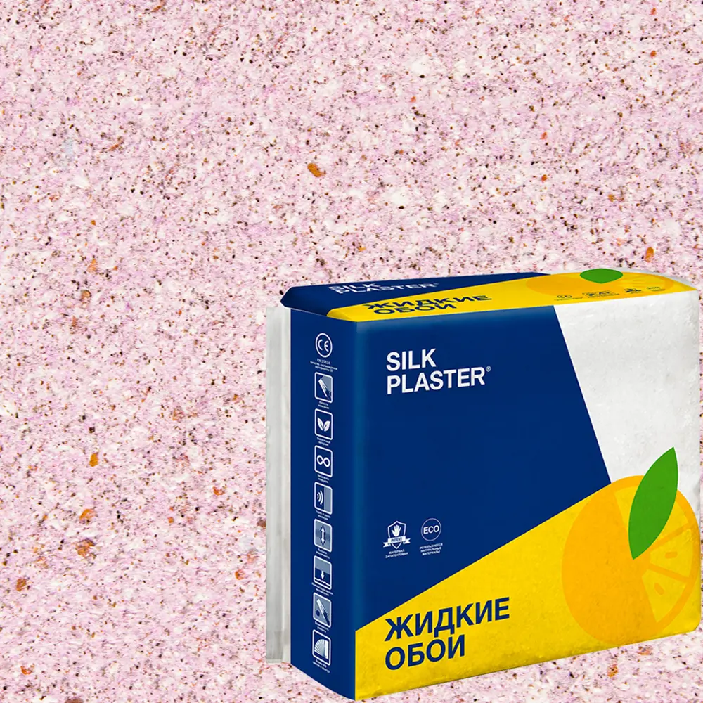 Жидкие обои Silk Plaster Absolute А243 1.075 кг цвет лавандовый 82736044 STLM-2043870 