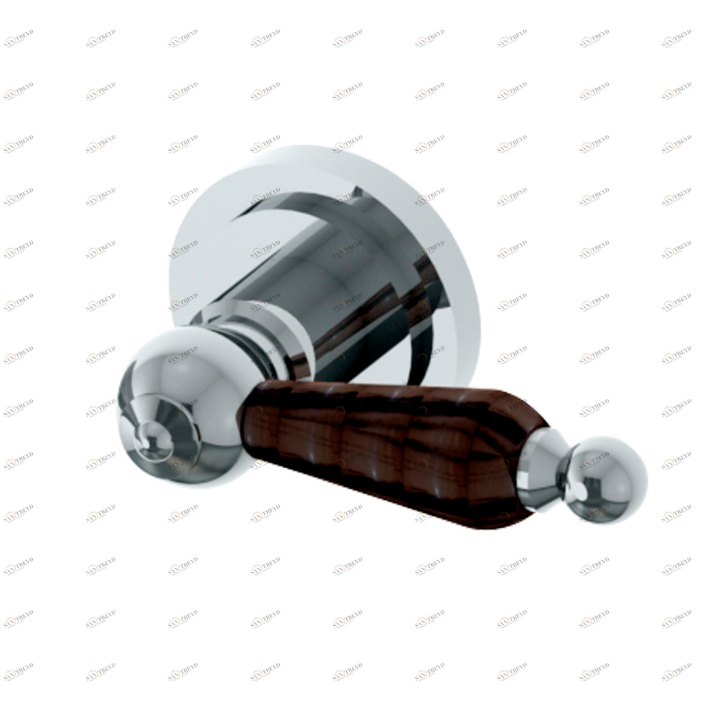 C21-128C C21-128C Настенный клапан 1/2 ″ C АЛИЗЕ С РЫЧАГАМИ Cristal & Bronze ALIZÉ À MANETTES 