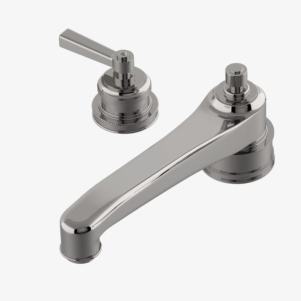 AETF89 Низкопрофильный наполнитель для скрытых ванн Aero с ручным душем и металлическими ручками Waterworks - Вид №1