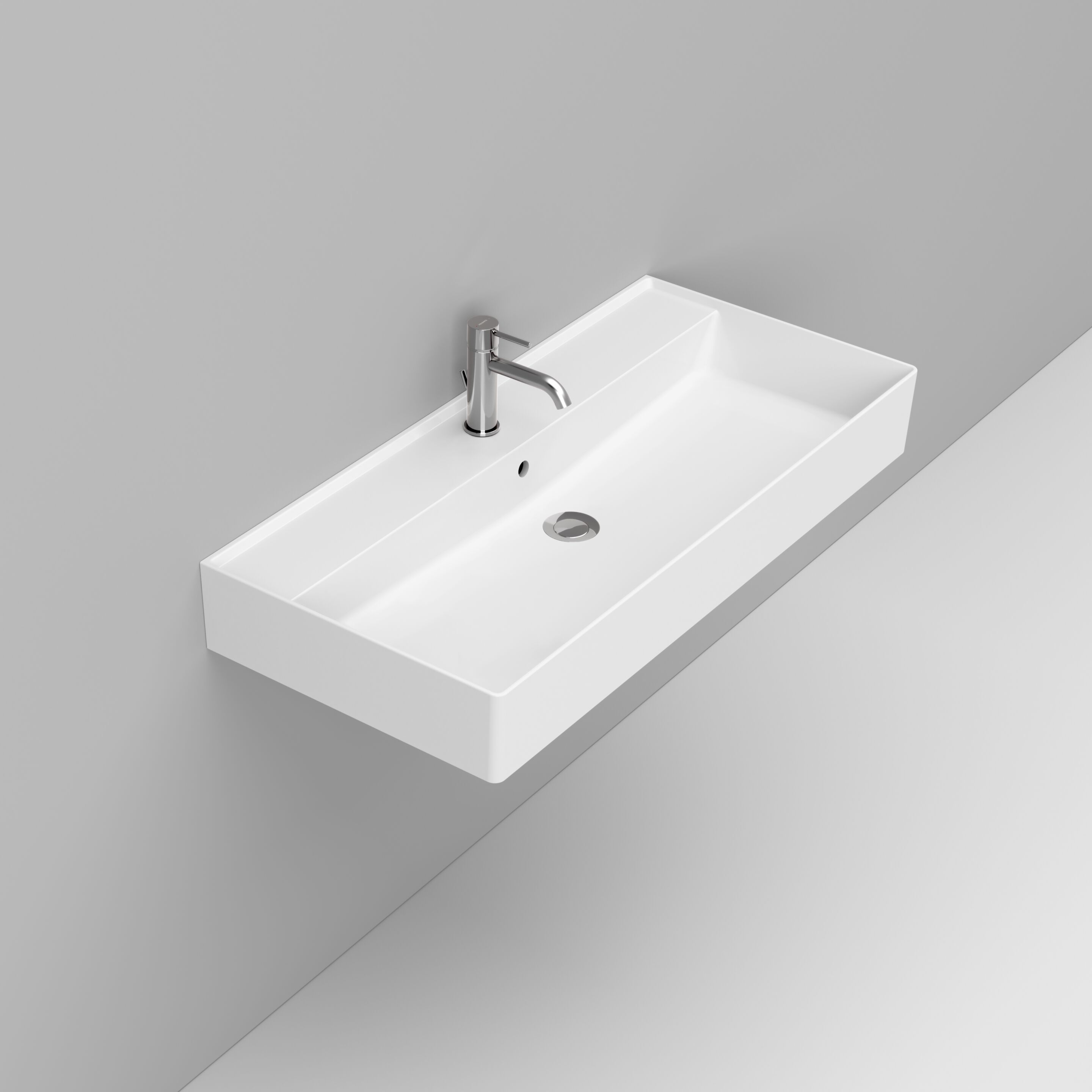 Керамическая подвесная раковина с переливом Ceramica Dolomite несколько ARCH-00063195 - Вид №9