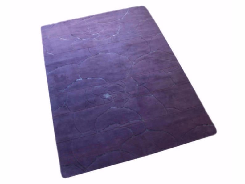 Прямоугольный однотонный ковер ручной работы Garbarino FLORA ARCH-00103573