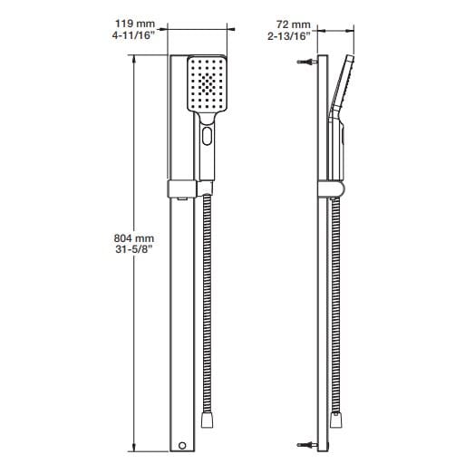 Термостатический набор для душа с душем BARIL PRO-3220-10 ARCH-00114181 - Вид №4