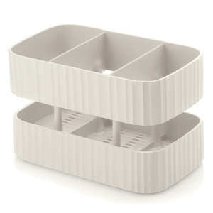 182400156 Органайзер для раковины tidy&safe, молочно-белый Guzzini