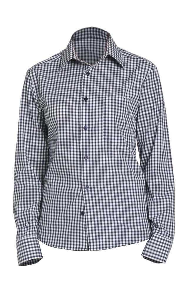 67785 Рубашка в клетку mini check blue-white (мелкая клетка сине-белая) HIPSTER  Толстовки, рубашки, футболки, тенниски  размер 40 (80) 