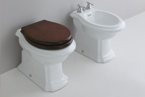 BR Биде напольное  Neroceramica