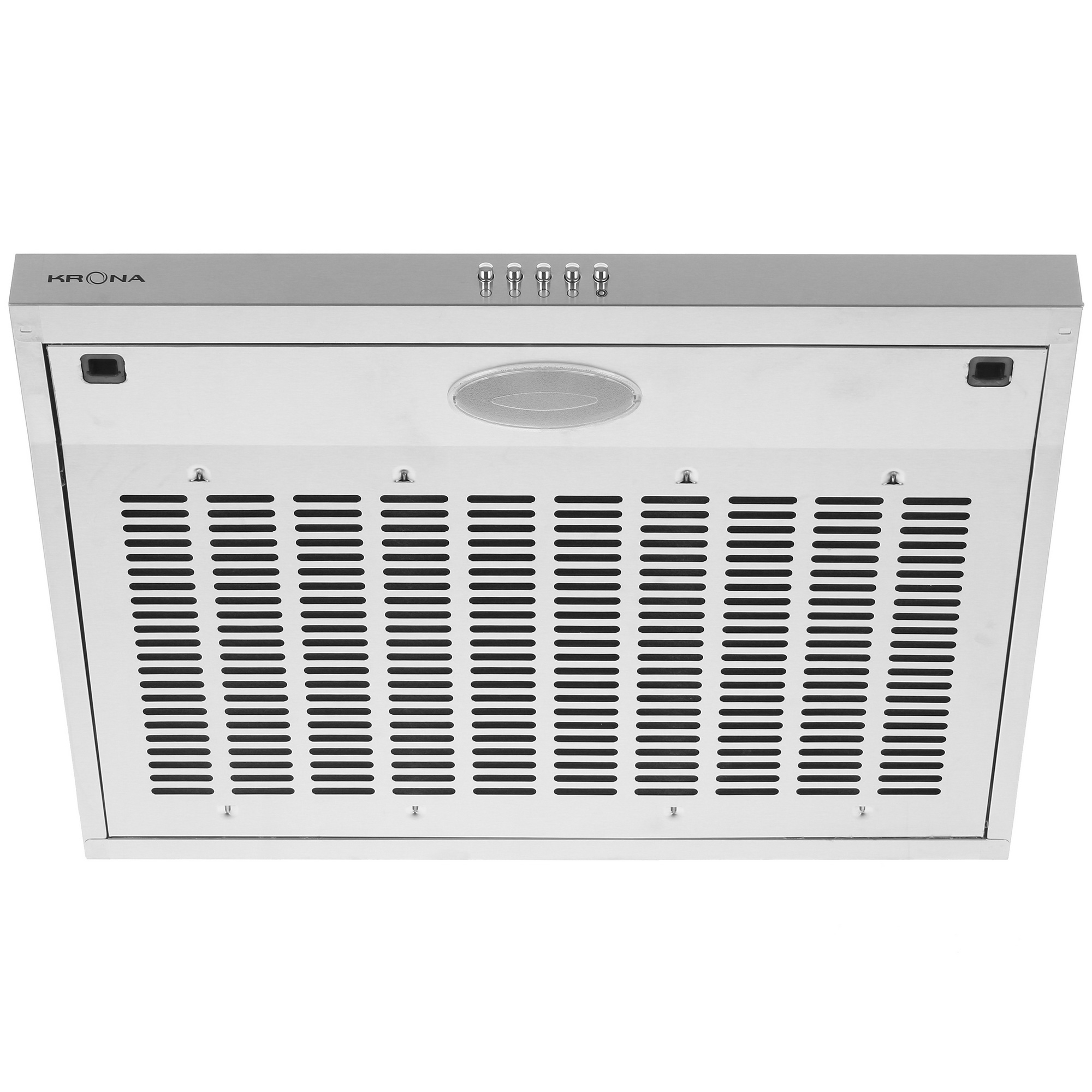 8192750 Вытяжка подвесная KRONA ERMINA 600 inox PB серебристый STDN-0083537 - Вид №1