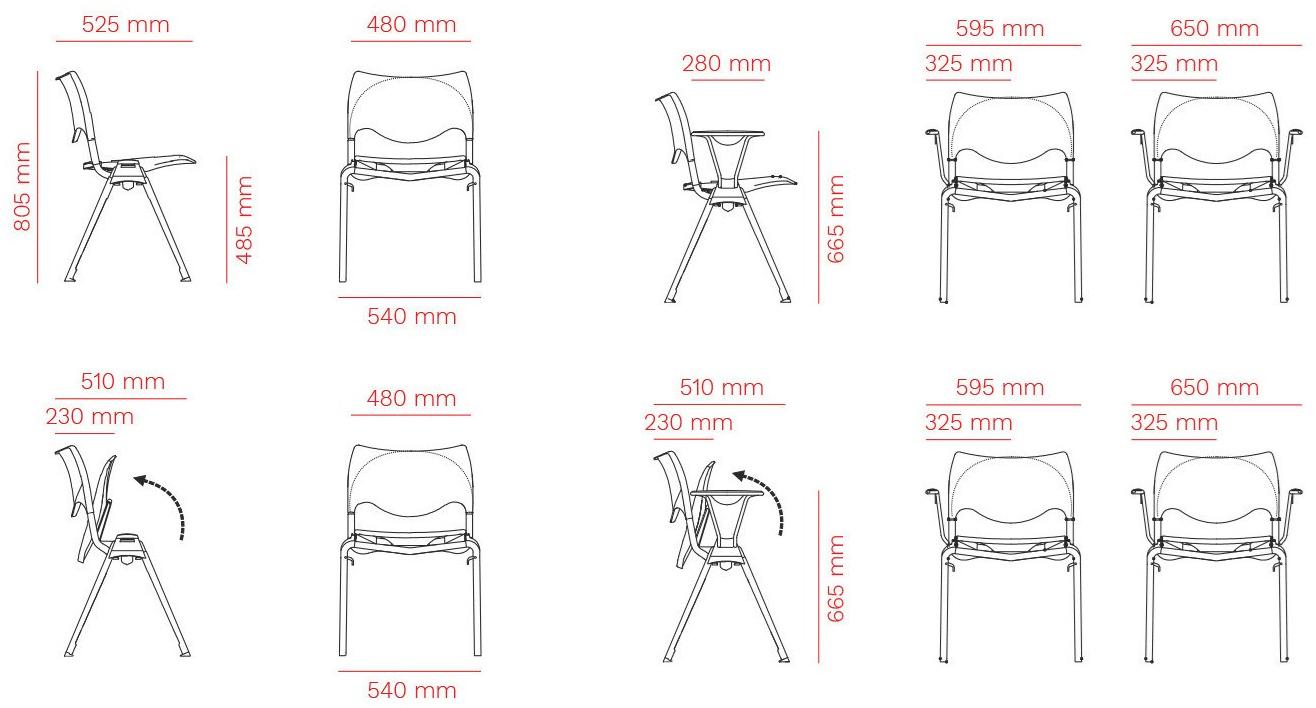 Mara Стул для конференций  6000  - Вид №6
