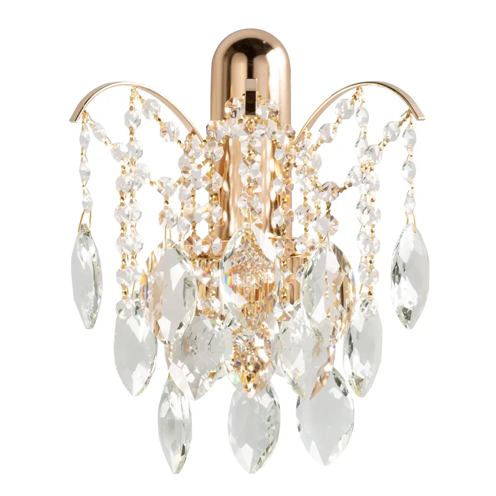 Бра «Бриз 8» E27х2 60 Вт цвет золотой DE CITY STLM-2192323