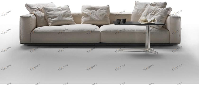 Flexform 3-х местный тканевый диван со съемным чехлом Grandemare sun-id-1409195