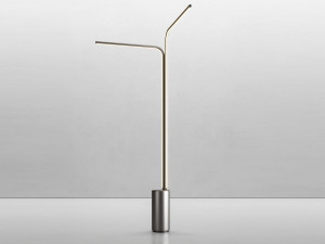 Металлический светодиодный торшер