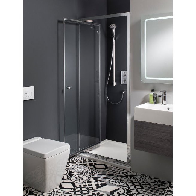 Дверь в нишу Infold 1000mm Britton Burlington EIDSC1000  - Вид №1