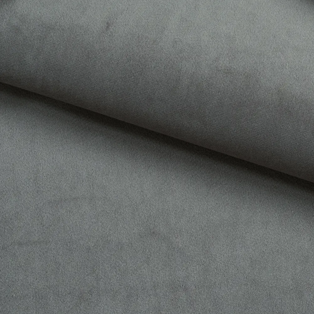 Ткань 1 м/п бархат 300 см цвет серебро GARDEN STLM-2077775 - Вид №2