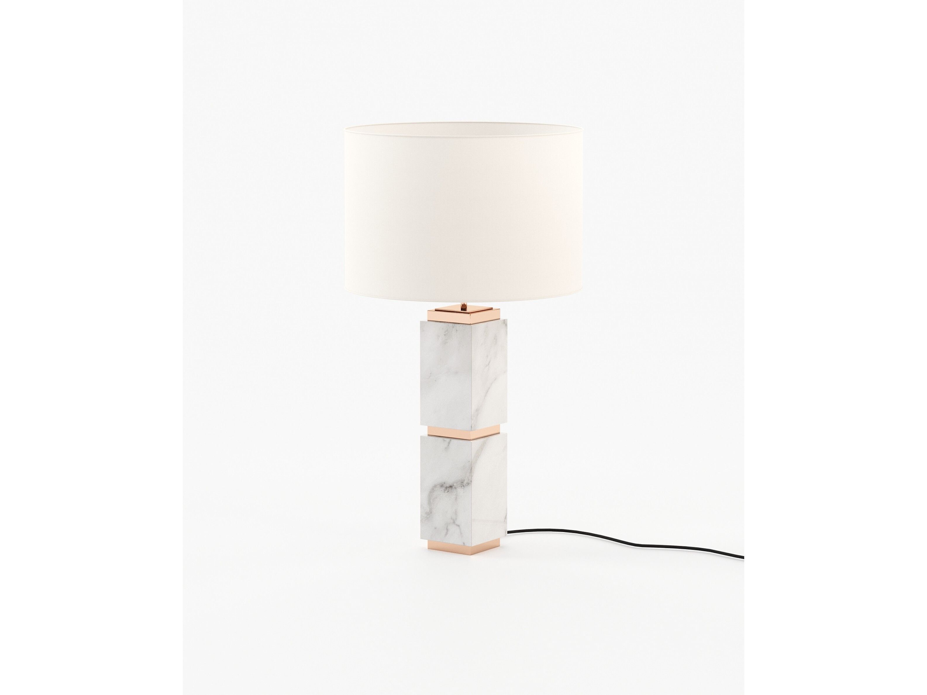 Настольная лампа из черного мрамора Marquina Laskasas QUENTIN ARCH-00107952 - Вид №6