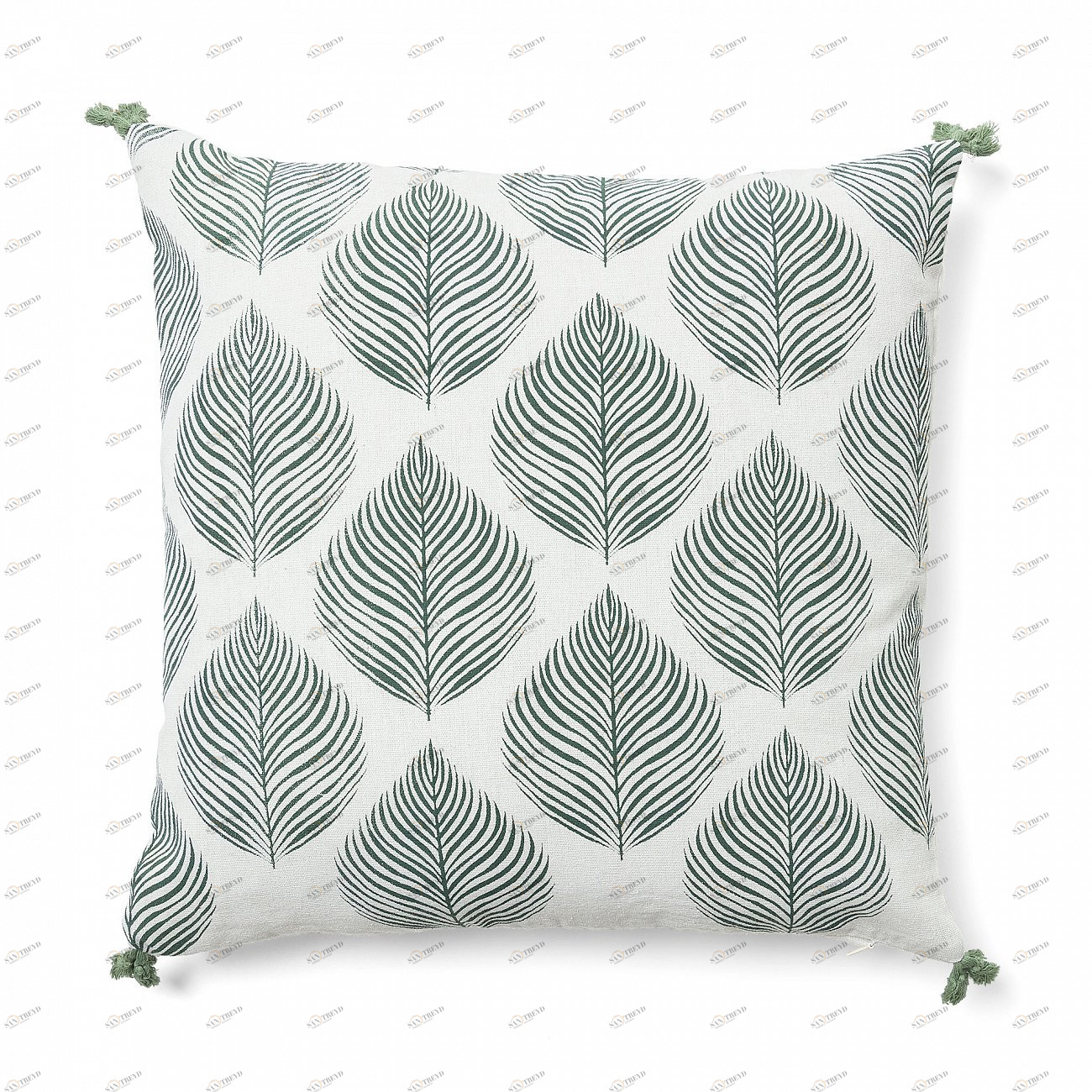 Чехол на подушку Elliot 45x45 зеленый AA2439J35 от La Forma LA FORMA ОРНАМЕНТ 321489 Серый 