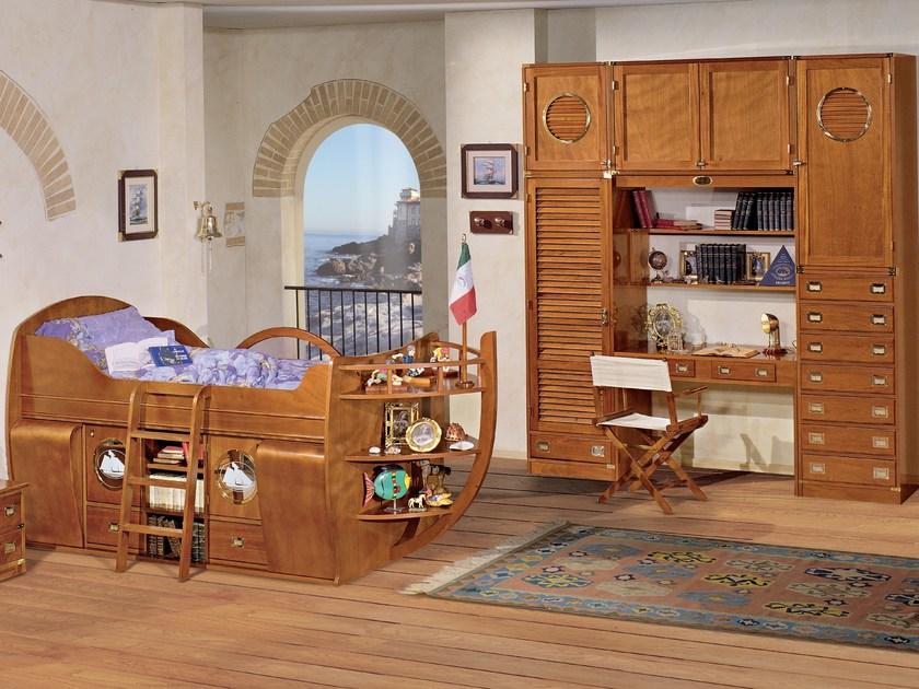 Caroti Модульная деревянная спальня Cameretta del capitano 214  - Вид №2