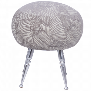 14036 Банкетка Конте Грей Серебро BOGACHO