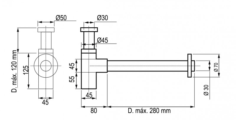 SFR Круглый сифон Plumbing Martí 1921 Marti 1921  - Вид №18