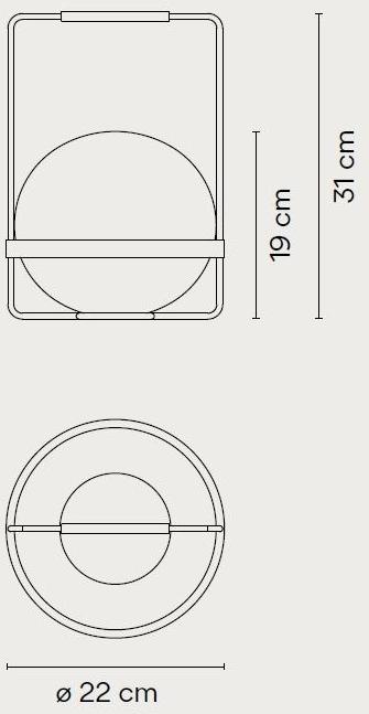 Vibia Настольная лампа из дутого стекла Palma sun-id-1425107 - Вид №3