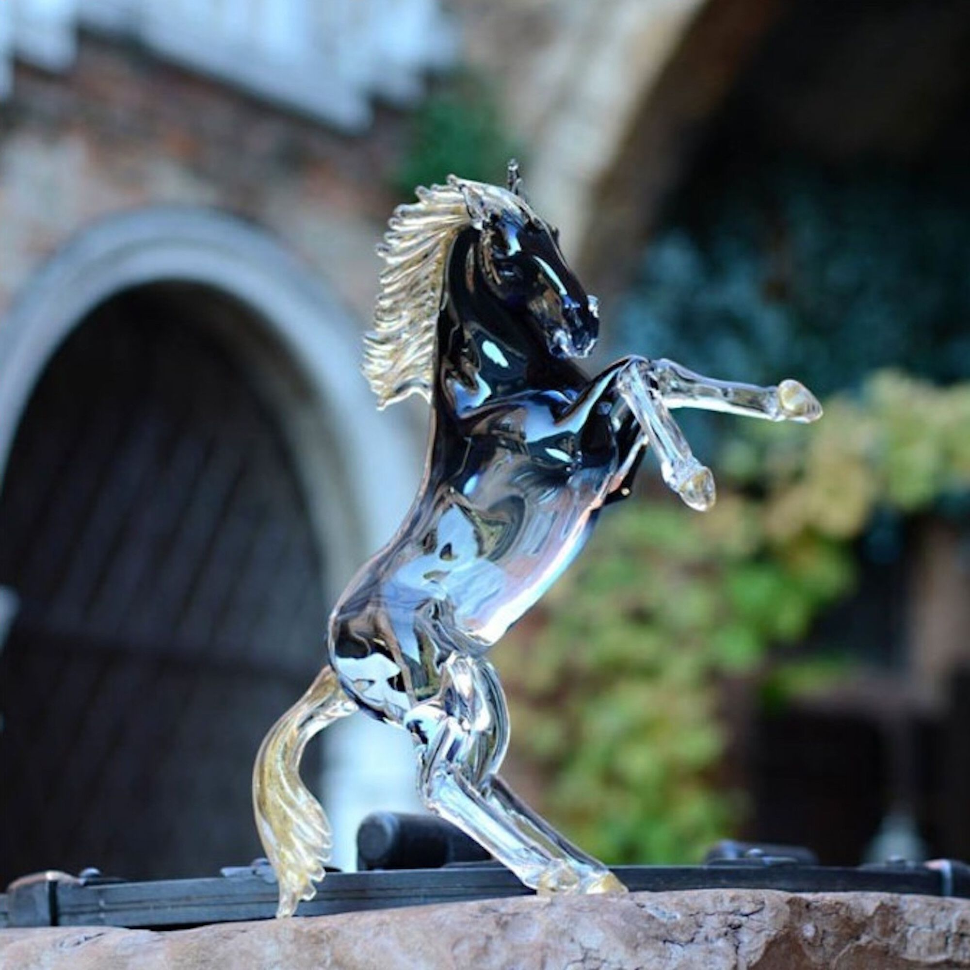 Скульптура из муранского стекла ручной работы YourMurano Horses ARCH-00010536 - Вид №2