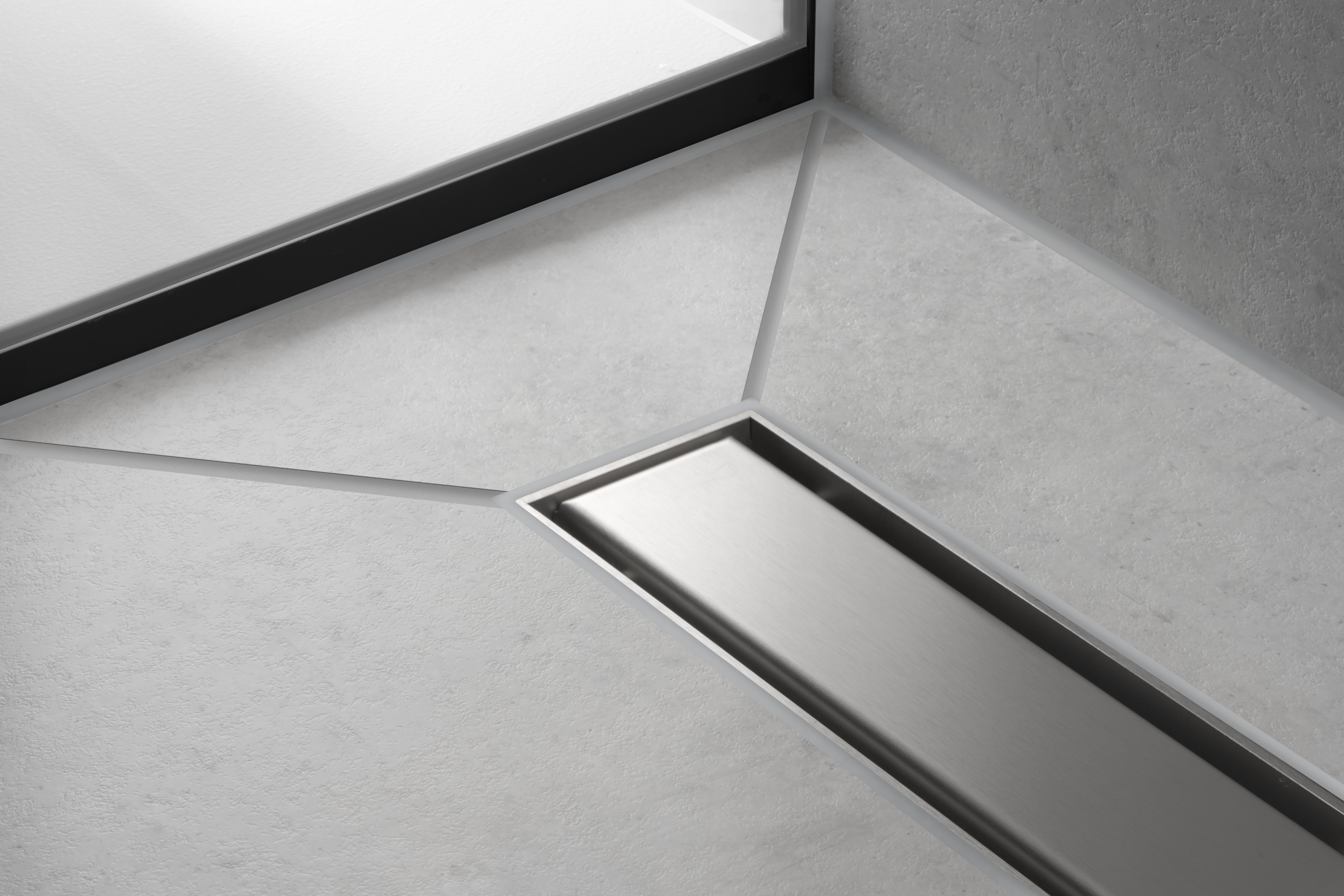 56040800 RainDrain Match Finish набор трап для душа 900 с регулируемой по высоте рамой Hansgrohe  - Вид №4