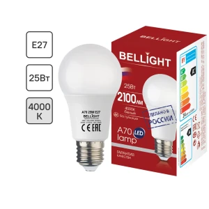 Светодиодная лампа BELLIGHT E27 25Вт - естественное освещение для дома 85339515