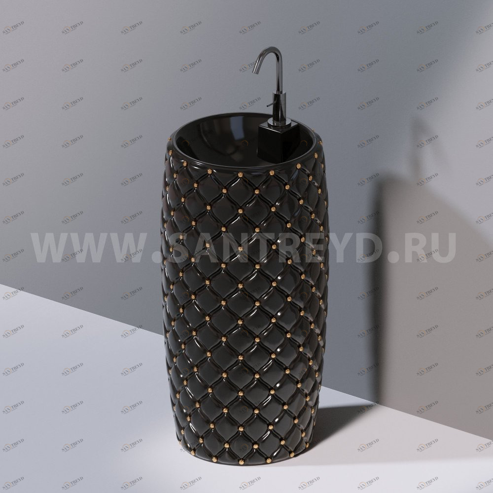 L108T0R1VP.104G Напольная раковина стоящая круглая A. e T. Italia CLASS AeT ITALIA GLASS