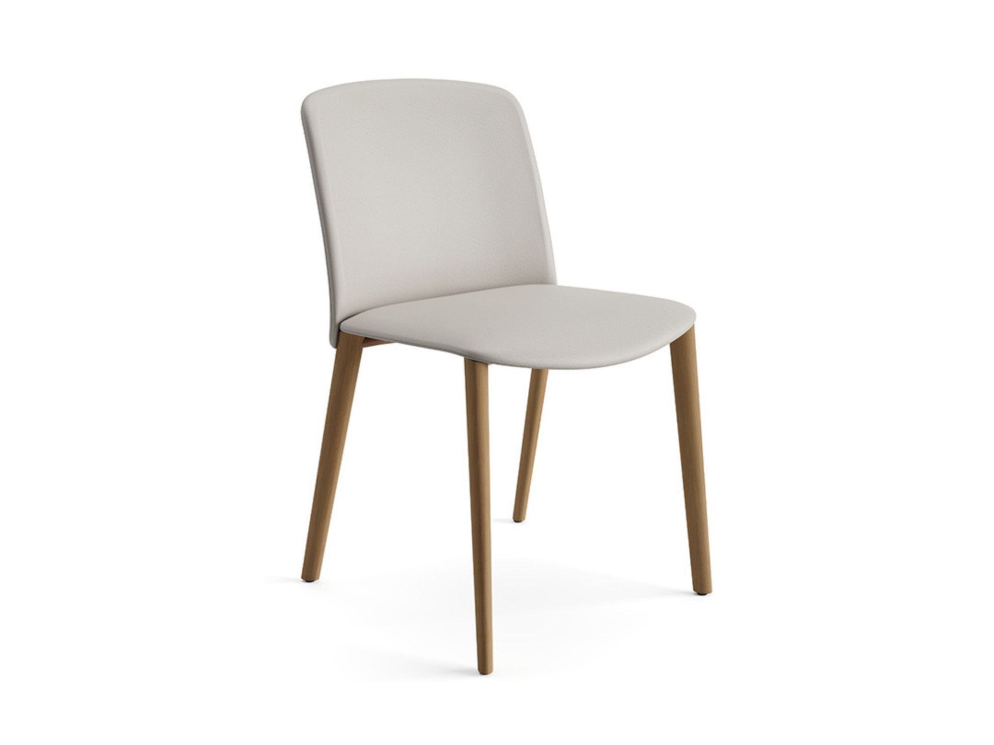 Деревянный мягкий стул Arper Mixu 02 ARCH-00005998