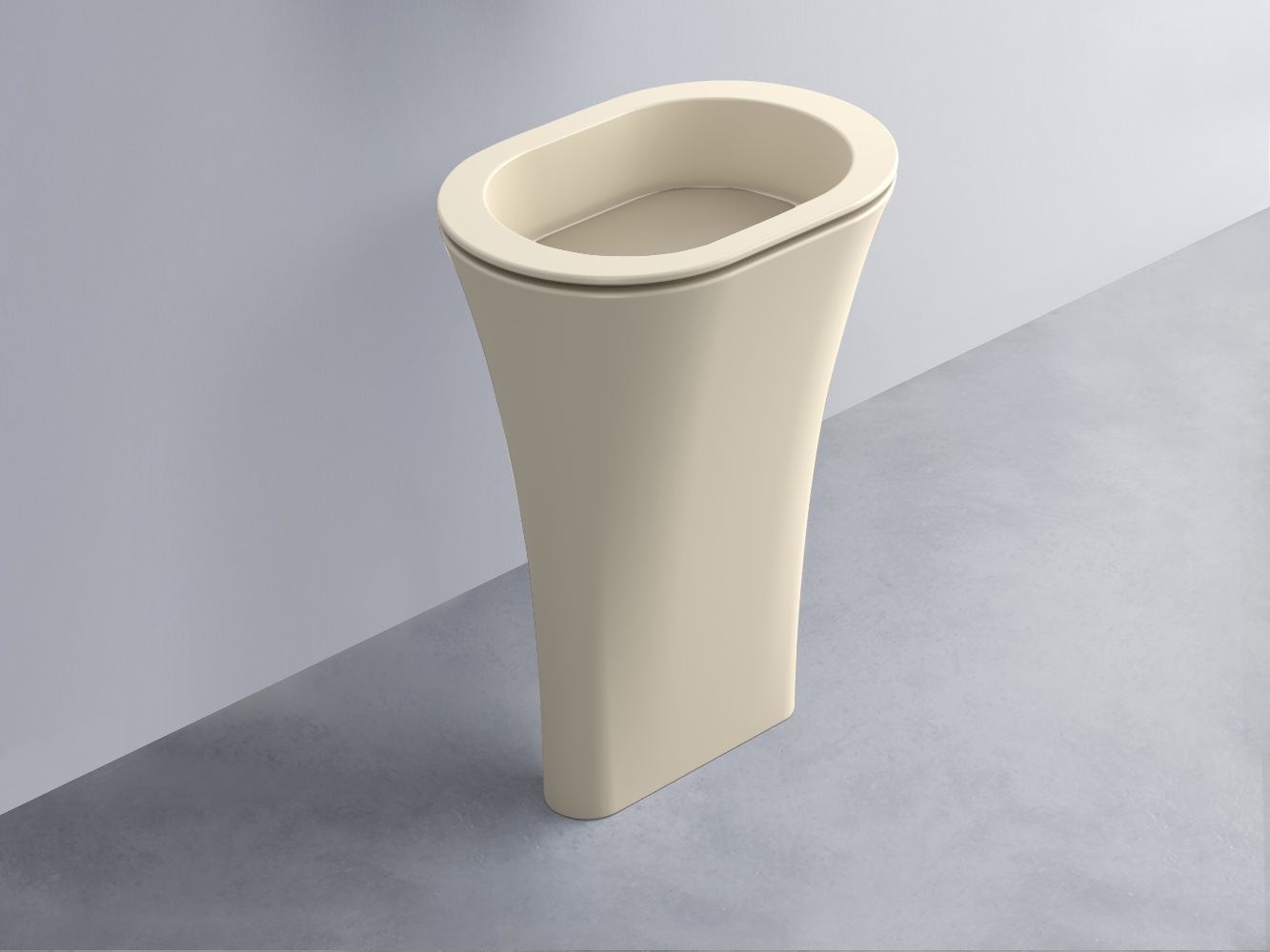 AMLA65-LN+AMPILO-AV+AMCOLO-LN Раковина Amedeo Ovale отдельностоящая cielo Enjoy + Amedeo Ceramica Cielo