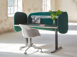 Звукопоглощающая панель перегородки стола