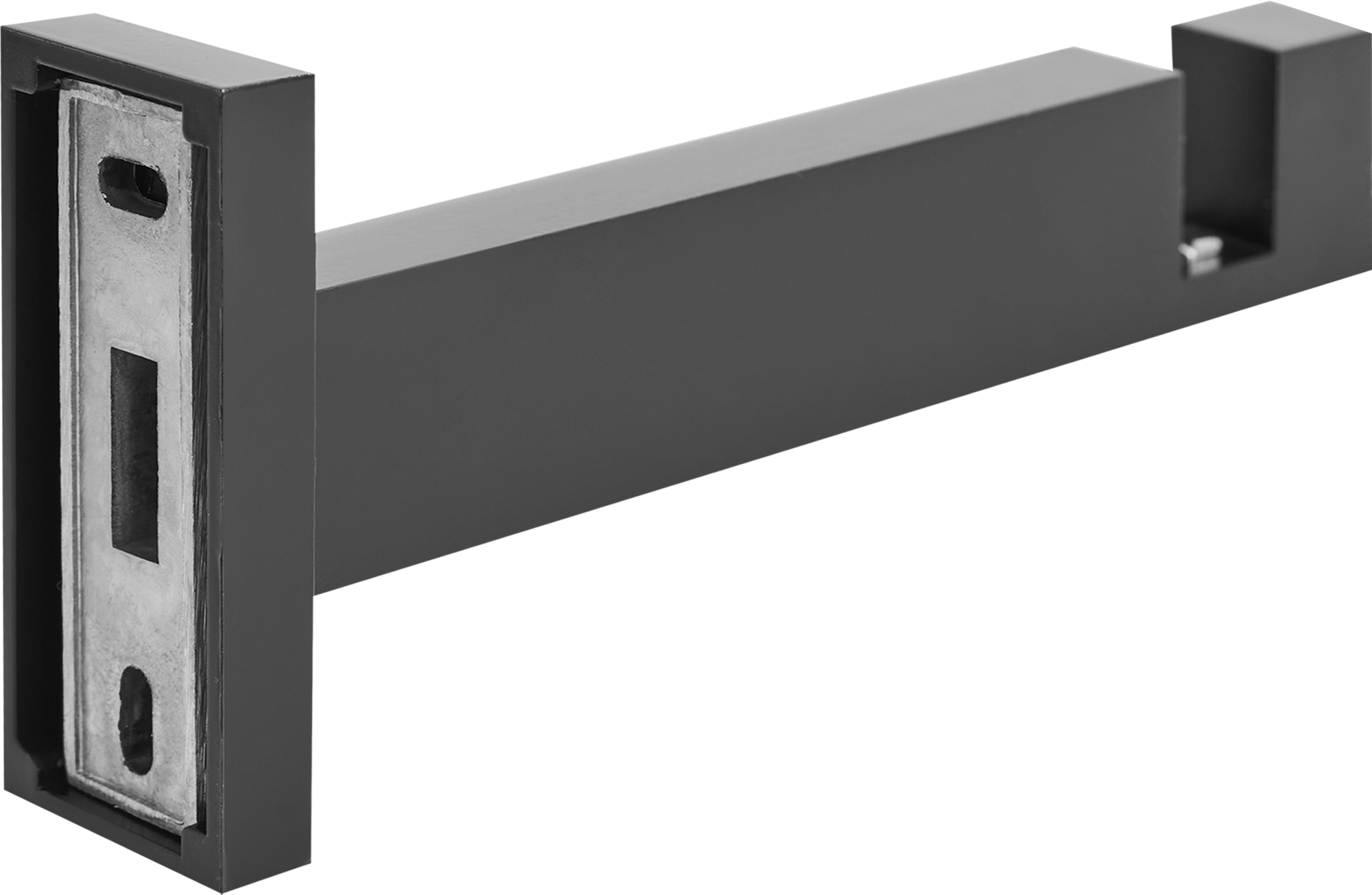 Однорядный алюминиевый держатель INSPIRE черный 13 см 86198735 STLM-0066746 - Вид №1