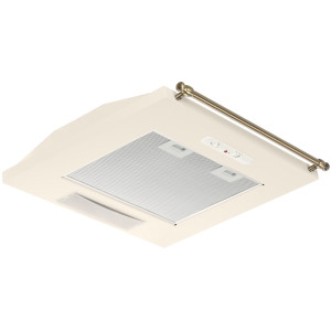 8192988 Вытяжка каминная ELIKOR Грант 60П-400-П3Л бежевый/золотистый