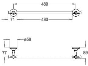 Fir Italia Accessori bagno classici  Abca06a  - Вид №1