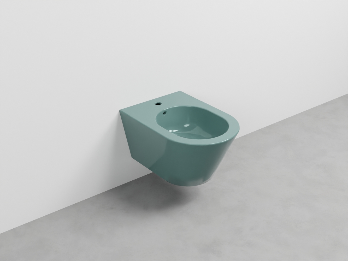 MRBS-SM Биде подвесное с одним отверстием под смеситель, в комплекте с крепежами cielo Mare Ceramica Cielo