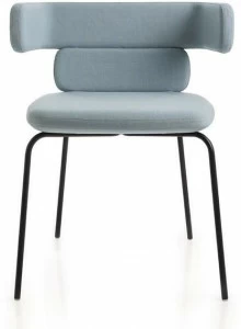 Luxy Стул из ткани с подлокотниками Cluster