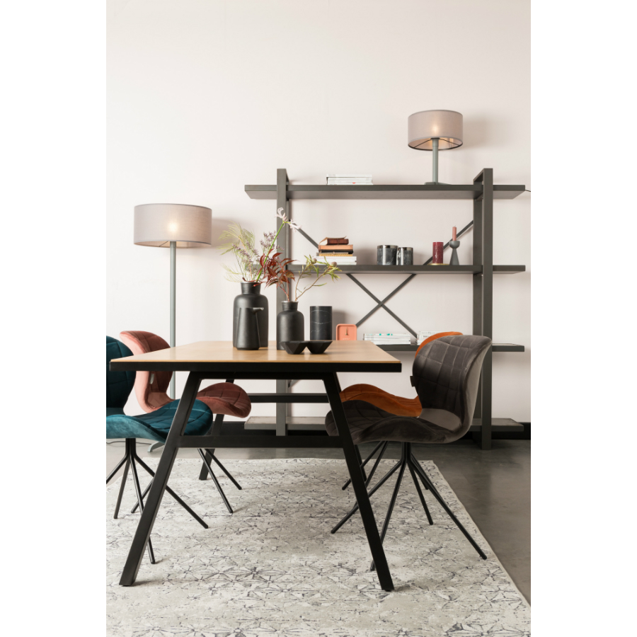 Лампа настольная Shelby, серая Zuiver 5200051 - Вид №1