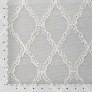 Тюль 1 м/п Roibrode сетка 280 см цвет молочный