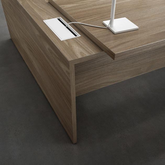 Quadrifoglio Рабочий стол со встроенной полкой T45 sun-id-1509343 - Вид №18